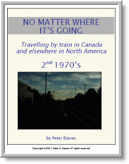 book cover: No Matter Where It's Going: 1st 1970's
